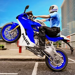 Значок Motorbike 3D: Police Bike Game